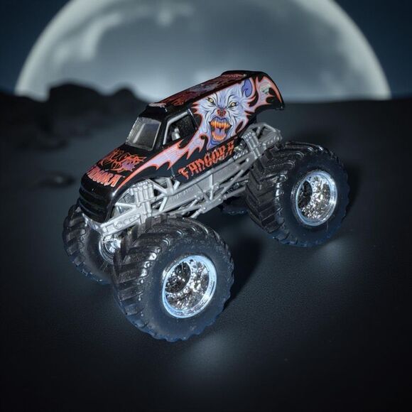 Hot Wheels Monster Jam Fangora Horror Diecast Monster Truck 1:64 Scale A27 - Picture 1 of 12